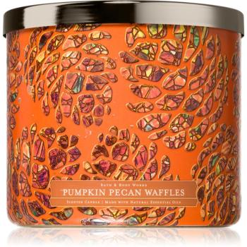 Bath & Body Works Pumpkin Pecan Waffles vonná sviečka 411 g