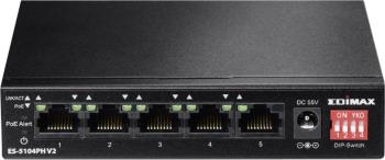 EDIMAX Edimax ES-5104PH V2 sieťový switch 5 portů 100 MBit/s funkcia PoE