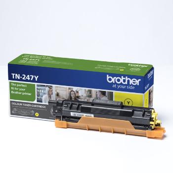 Brother originál toner TN247Y, yellow, 2300str., Brother DCP-L3510CDW, DCP-L3550CDW, HL-L3210CW,HL-L3270CDW, O