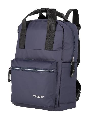 Travelite Basics Canvas Backpack Navy