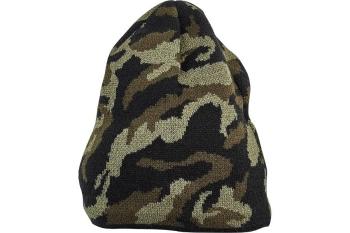 CRAMBE čiapka pletená camouflage XL/XXL