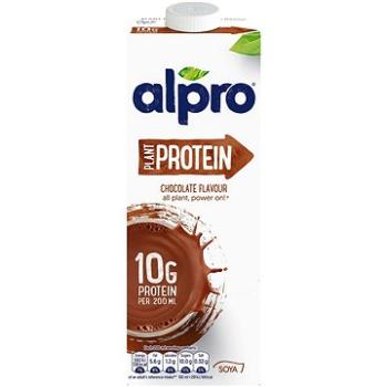 Alpro High Proteín sójový nápoj s čokoládovou príchuťou 1 l (5411188130055)