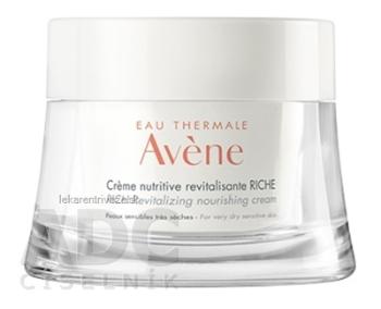 AVENE CREME NUTRITIVE REVITALISANTE RICHE revitalizačný veľmi výživný krém, citlivá pleť 1x50 ml