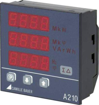 Camille Bauer Sineax A210 digitálny panelový merač Multifunkčný vstavaný merač spotreby