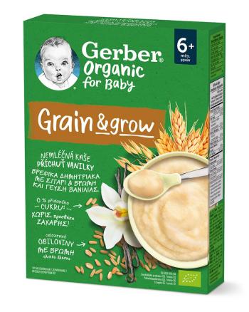 GERBER Organic Kaša nemliečna s príchuťou vanilky 200 g​