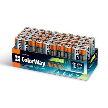 COLORWAY BATERIE ALKALINE POWER AA, 40KS (CW-BALR06-40CB)