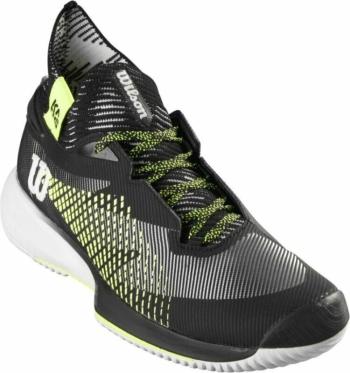 Wilson Kaos Rapide Sft Mens Tennis Shoe White/Black/Safety Yellow 44 2/3