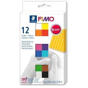 Fimo soft sada 12 farieb Basic (4007817053409)