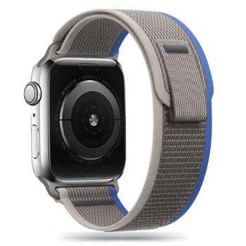 Tech-Protect Nylon remienok na Apple Watch 38/40/41mm, grey/blue