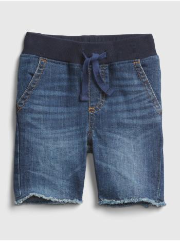 Detské džínsové kraťasy denim pull-on shorts Modrá