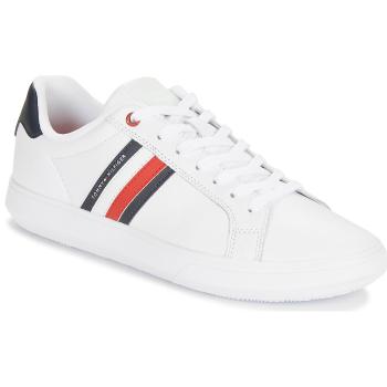 Tommy Hilfiger  ESSENTIAL LEATHER CUPSOLE  Nízke tenisky Biela