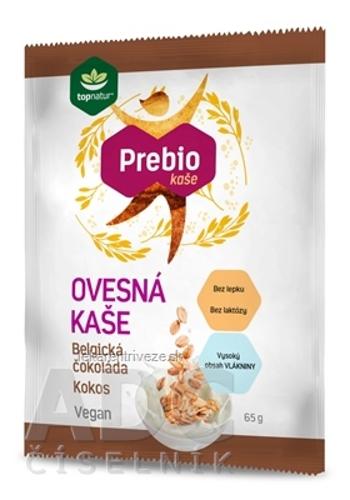 topnatur Prebio OVSENÁ KAŠA Belg. čokoláda Kokos instantná zmes 1x65 g