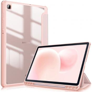 Tech-Protect SmartCase Hybrid puzdro na Samsung Galaxy Tab S6 Lite 10.4'' 2020 / 2022, ružové