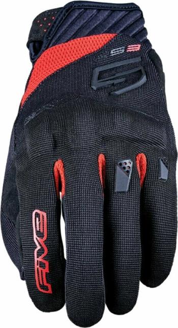 Five RS3 Evo Black/Red 3XL Rukavice