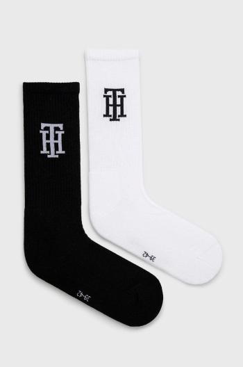 Ponožky Tommy Hilfiger pánske, čierna farba