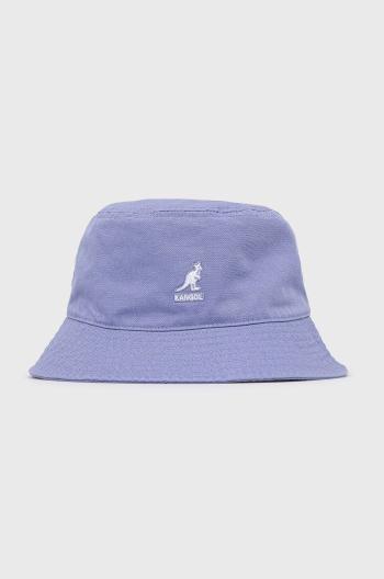 Bavlnený klobúk Kangol fialová farba, bavlnený