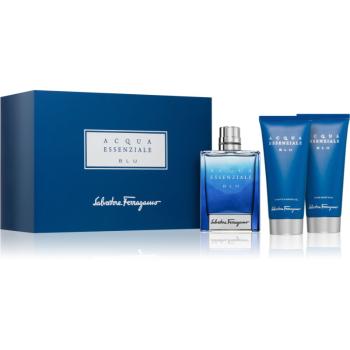 Ferragamo Acqua Essenziale Blu darčeková sada pre mužov