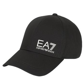 Emporio Armani EA7  TRAIN CORE ID U LOGO CAP  Šiltovky Čierna