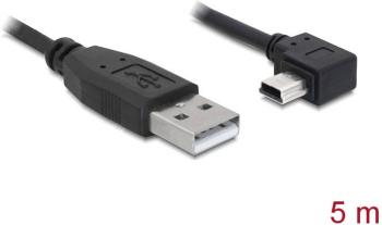 Delock #####USB-Kabel USB 2.0 #####USB-A Stecker, #####USB-Mini-B Stecker 5.00 m čierna