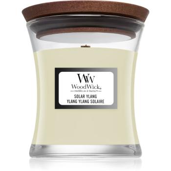 Woodwick Solar Ylang vonná sviečka s dreveným knotom 85 g