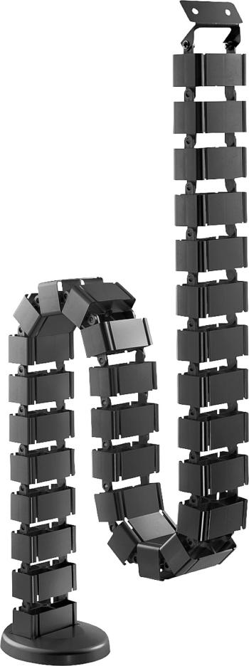 Digitus hadice káblového zväzku plast, kov, ABS, plast ABS  čierna flexibilné (d x š x v) 35 x 67 x 1300 mm 1 ks  DA-905