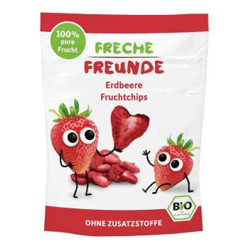 FRECHE FREUNDE BIO Chipsy ovocné Jahoda 12 g, 12 m+