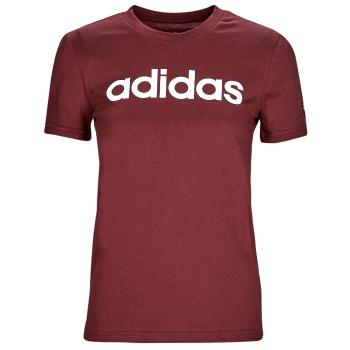 adidas  LIN T  Tričká s krátkym rukávom Hnedá