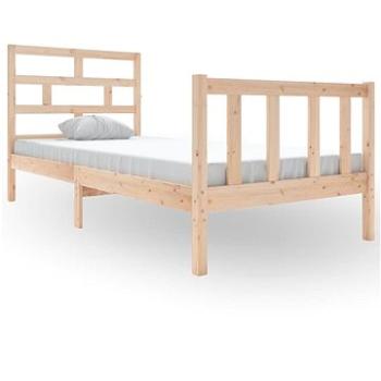 Rám postele masívne borovicové drevo 90 × 190 cm Single, 3101313