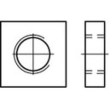Štvorhranné matice TOOLCRAFT 109043 M10 DIN 562 oceľ,Zn.100 ks
