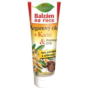 BIONE COSMETICS Bio Arganový olej a Karité Balzam na ruky 205 ml (8595061608354)