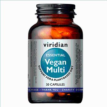 Viridian Vegan Multi 30 cps (Multivitamin pro vegany)