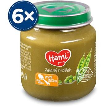 Hami Prvá lyžička zelený hrášok 6× 125 g (8590340156915)