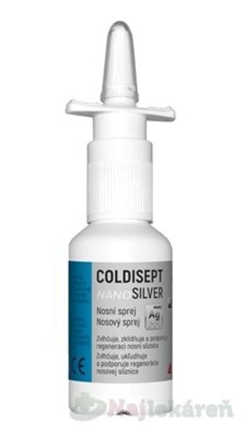 Coldisept nanoSILVER nosný sprej 20 ml