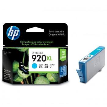 HP CD972AE - originálna cartridge HP 920-XL, azúrová, 6ml