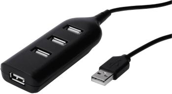 Digitus AB-50001-1 4 porty USB 2.0 hub  čierna