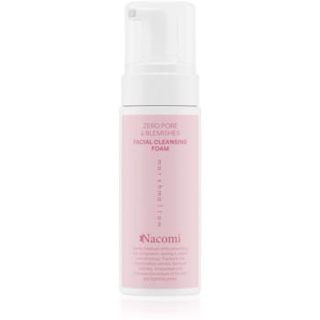 Nacomi Zero Pore & Blemishes čistiaca pena Marshmallow 150 ml