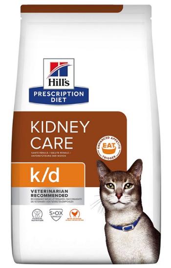 HILLS PD Feline k/d Dry granule pre mačky 3kg