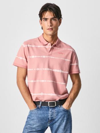Pepe Jeans Farrell Polo tričko Ružová