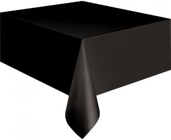 Unique Party Plastový obrus - Čierny 137 x 274 cm