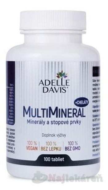 Adelle Davis Multiminerál a cheláty 100 tabliet