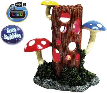 Nobby Log Wiht Mushrooms LED 23,8x11,7x23,3 cm