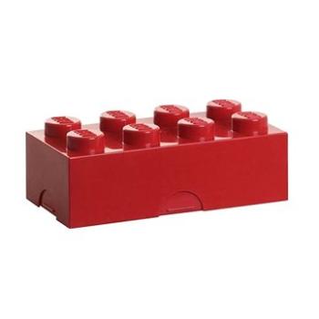 LEGO Box na desiatu 100 x 200 x 75 mm - červený (5706773402304)