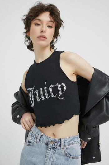 Top Juicy Couture dámsky, čierna farba