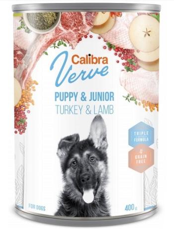 Calibra KONZERVA dog Puppy & Junior Verve Turkey & Lamb 6 x 400g