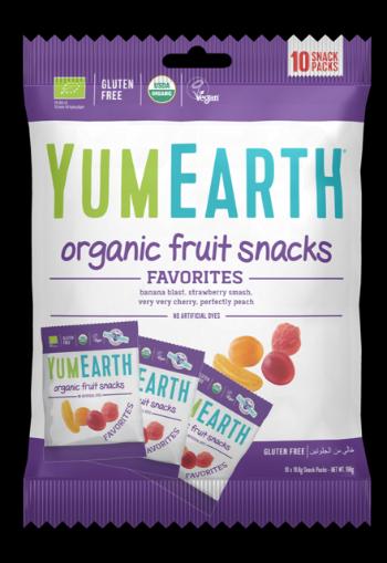 YumEarth BIO Multipack ovocné vegan želé cukríky 198 g
