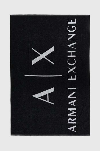 Uterák Armani Exchange čierna farba