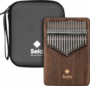 Sela 17 Black Walnut Solid Kalimba