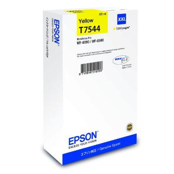 EPSON T7544 (C13T754440) - originálna cartridge, žltá, 69ml
