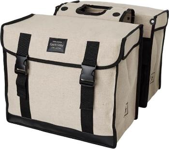 Fastrider Canvas Basics Dvojitá cestovná taška na bicykel Basics Natural 65 L