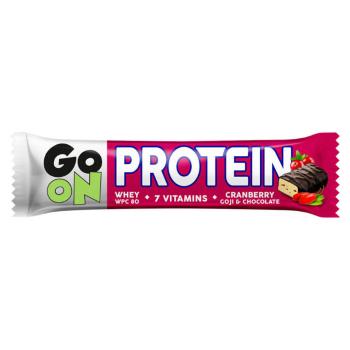 GO ON! Proteínová tyčinka s brusnicami a goji 50 g